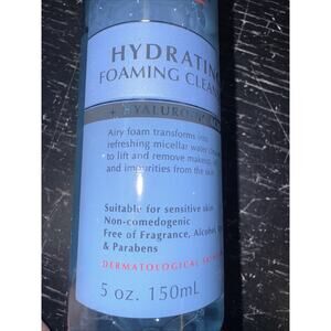 Eucerin Fragrance Free Hydrating Foaming Cleanser with Hyaluronic Acid 5 oz